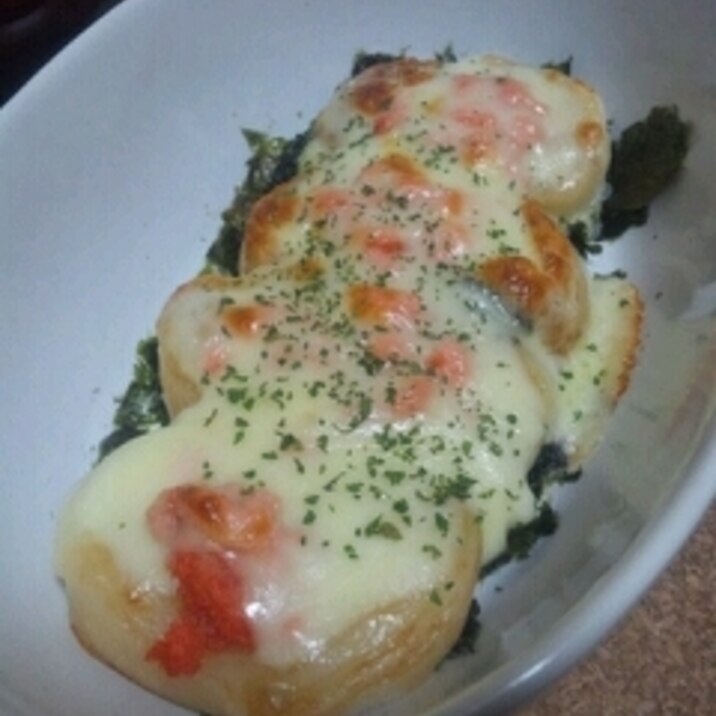 おもち明太子チーズ焼き レシピ 作り方 By ノエル ギャラガー 楽天レシピ